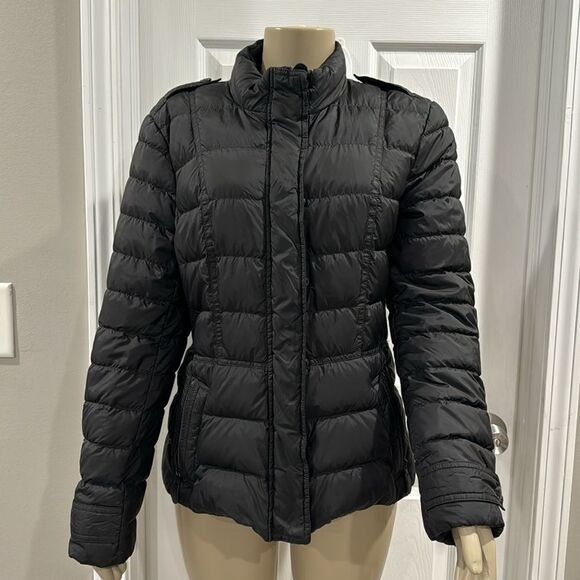 BURBERRY BRIT PUFFER DOWN JACKET. - Picture 1 of 16